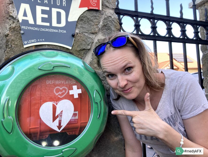 Defibrylatory AED w rękach niemedyków – rozmowa z dr n. med. Agatą Zamecznik